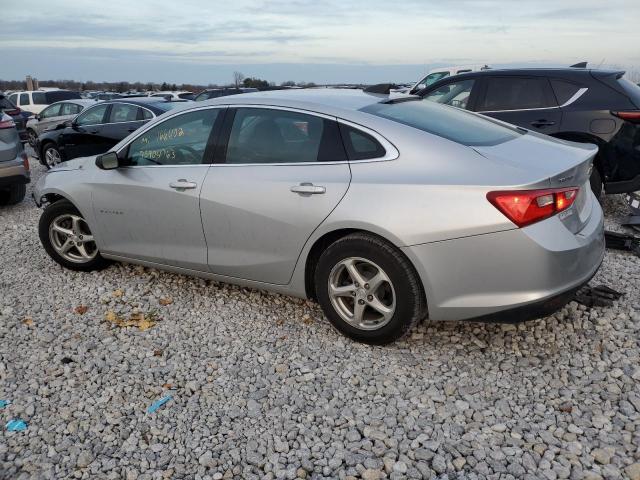 1G1ZB5ST5HF229216 - 2017 CHEVROLET MALIBU LS SILVER photo 2