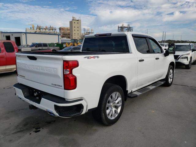 3GCUYBEF8KG701175 - 2019 CHEVROLET SILVERADO K1500 CUSTOM WHITE photo 3