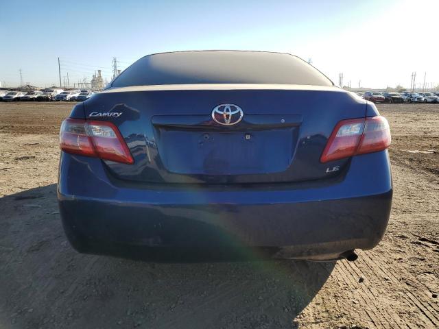 4T1BE46K37U122053 - 2007 TOYOTA CAMRY CE BLUE photo 6