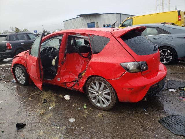 JM1BK34L671689202 - 2007 MAZDA SPEED 3 RED photo 2