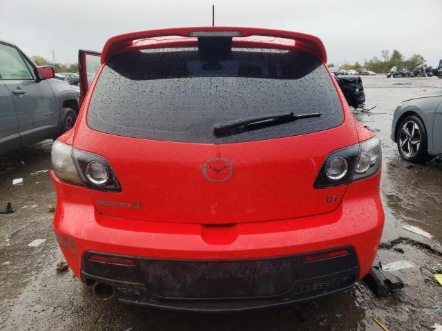 JM1BK34L671689202 - 2007 MAZDA SPEED 3 RED photo 6
