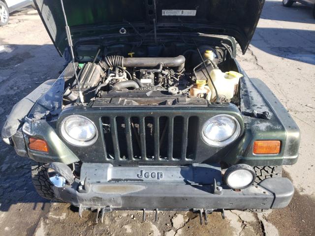 1J4FY49S2VP521664 - 1997 JEEP WRANGLER / SAHARA GREEN photo 11