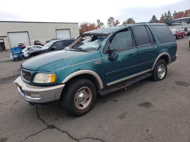 1FMFU18L4VLC14722 - 1997 FORD EXPEDITION GREEN photo 1