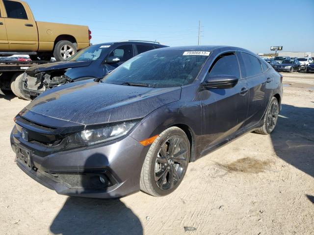 19XFC2F84LE008639 - 2020 HONDA CIVIC SPORT 灰色 照片 1