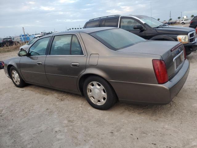 1G6KD54Y81U115002 - 2001 CADILLAC DEVILLE BEIGE photo 2