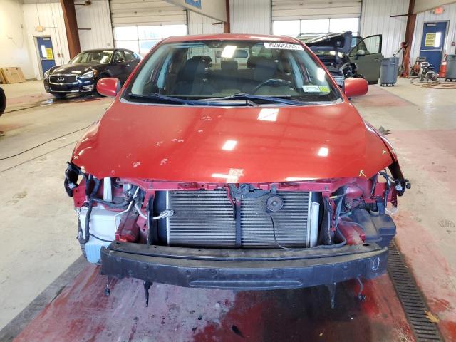 2T1BU4EE9DC100330 - 2013 TOYOTA COROLLA BASE RED photo 5