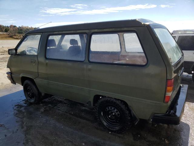 JT4YR29V5H5042424 - 1987 TOYOTA VAN WAGON CARGO GREEN photo 2