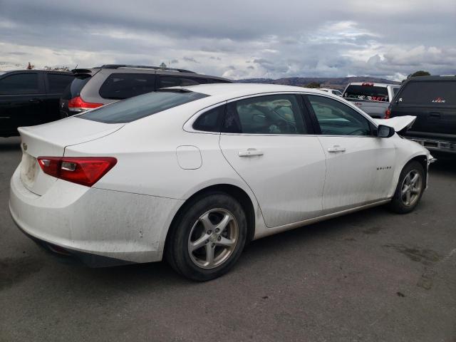 1G1ZB5STXJF216919 - 2018 CHEVROLET MALIBU LS WHITE photo 3