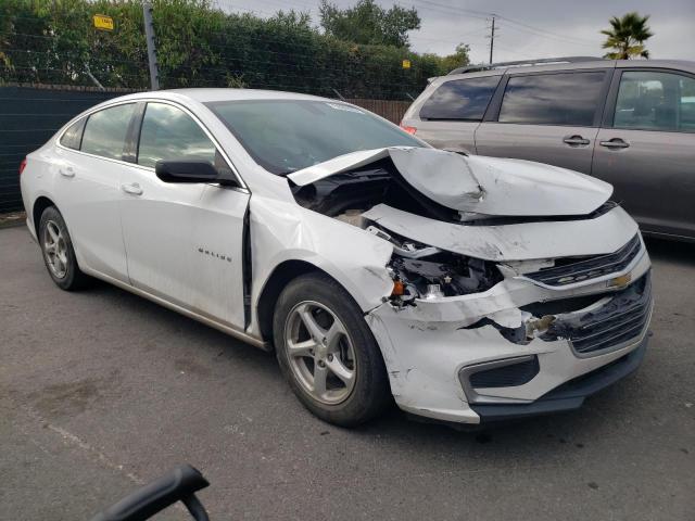 1G1ZB5STXJF216919 - 2018 CHEVROLET MALIBU LS WHITE photo 4