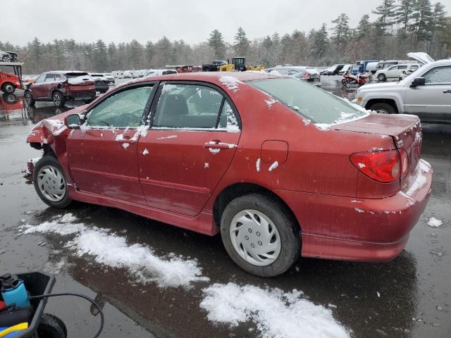 2T1BR32E27C719176 - 2007 TOYOTA COROLLA CE RED photo 2