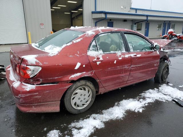 2T1BR32E27C719176 - 2007 TOYOTA COROLLA CE RED photo 3