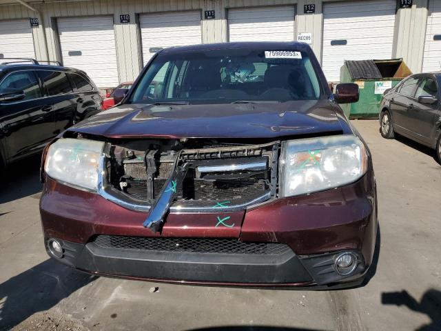 5FNYF4H63CB036692 - 2012 HONDA PILOT EXL BROWN photo 5