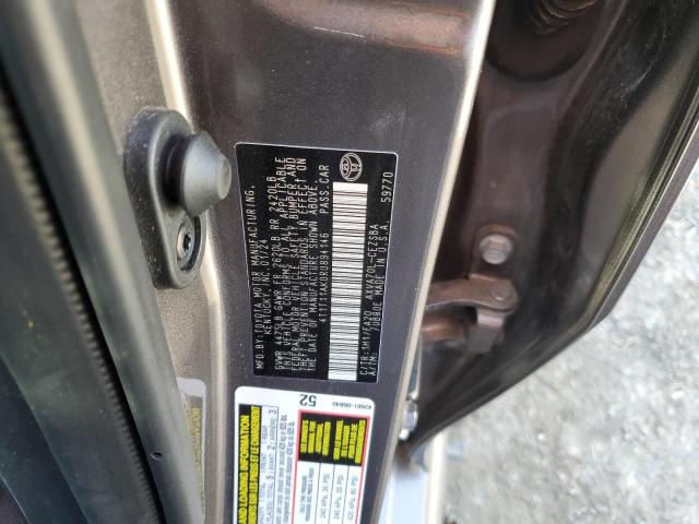 4T1T11AK0RU894146 - 2024 TOYOTA CAMRY SE NIGHT SHADE GRAY photo 12