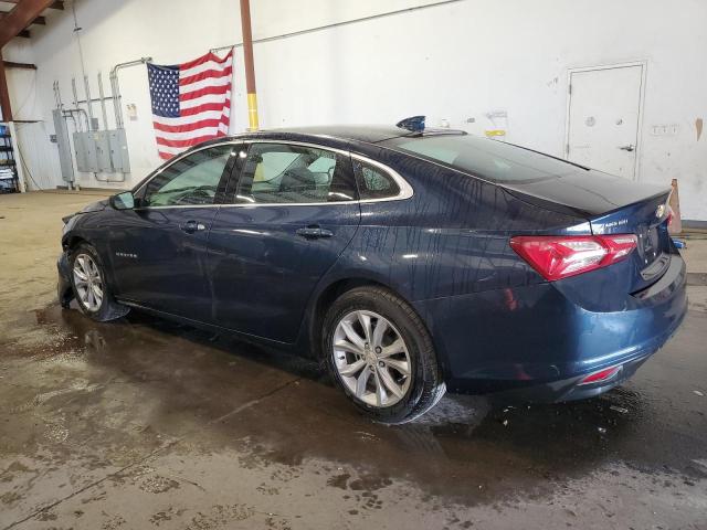 1G1ZD5ST3NF174755 - 2022 CHEVROLET MALIBU LT BLUE photo 2