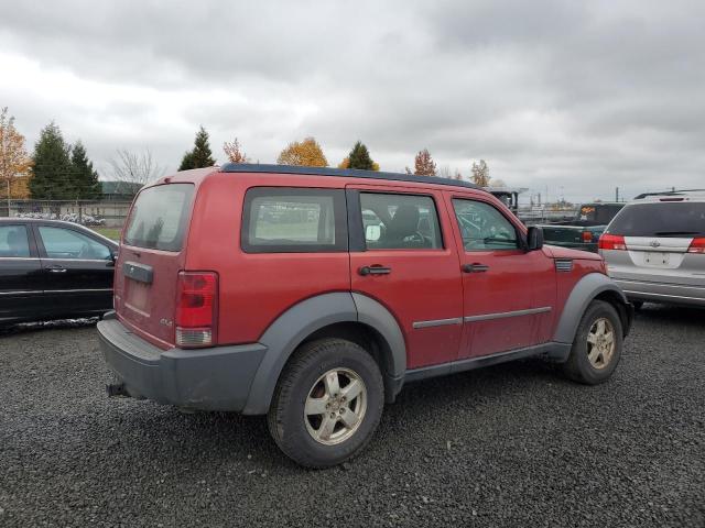 1D8GU28K47W564053 - 2007 DODGE NITRO SXT RED photo 3