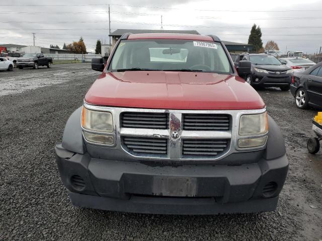 1D8GU28K47W564053 - 2007 DODGE NITRO SXT RED photo 5