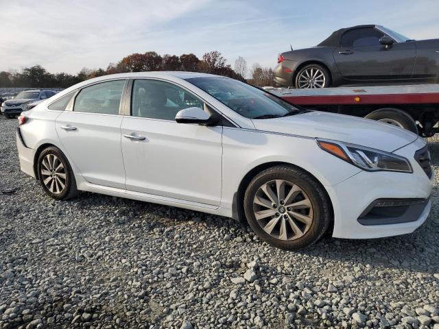 5NPE34AF8HH440232 - 2017 HYUNDAI SONATA SPORT WHITE photo 4