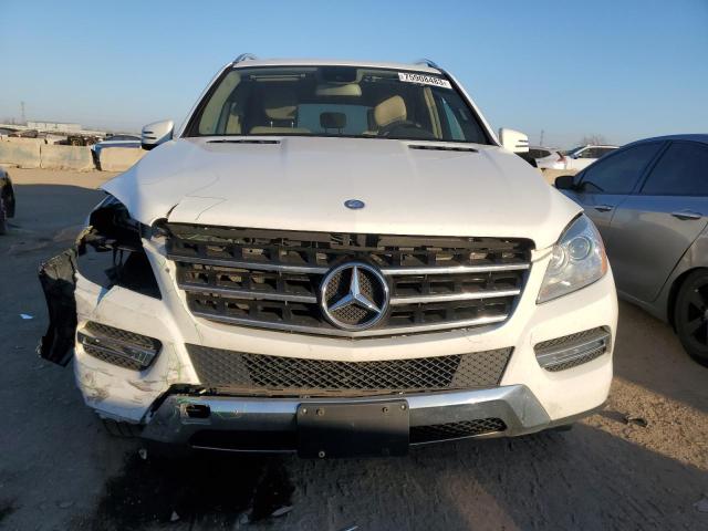 4JGDA5HB7FA524701 - 2015 MERCEDES-BENZ ML 350 4MATIC WHITE photo 5