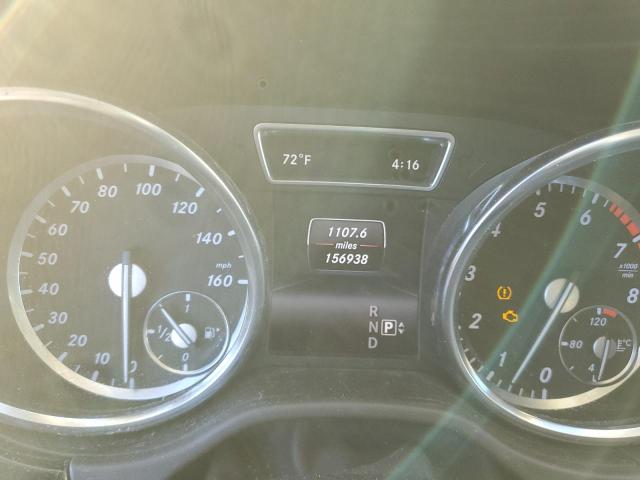 4JGDA5HB7FA524701 - 2015 MERCEDES-BENZ ML 350 4MATIC WHITE photo 9