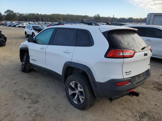 1C4PJMBX1JD619889 - 2018 JEEP CHEROKEE TRAILHAWK WHITE photo 2