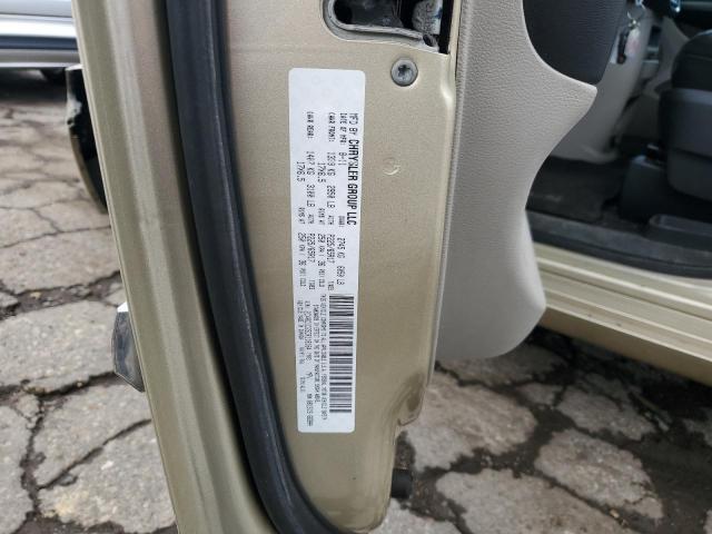 2C4RC1CG5CR118164 - 2012 CHRYSLER TOWN & COU TOURING L BEIGE photo 13