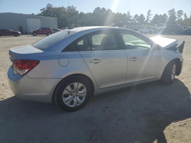 1G1PC5SH0C7118754 - 2012 CHEVROLET CRUZE LS SILVER photo 3