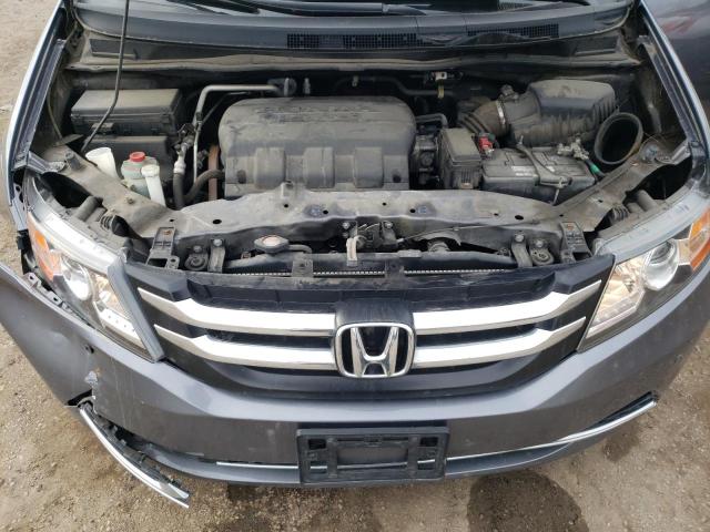 5FNRL5H69GB509567 - 2016 HONDA ODYSSEY EXL CHARCOAL photo 12