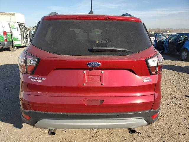 1FMCU9HD5JUB31282 - 2018 FORD ESCAPE SEL RED photo 6