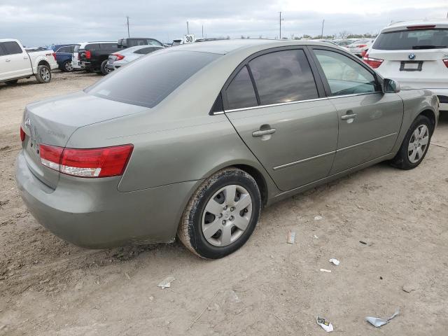 5NPET46C17H227202 - 2007 HYUNDAI SONATA GLS GREEN photo 3