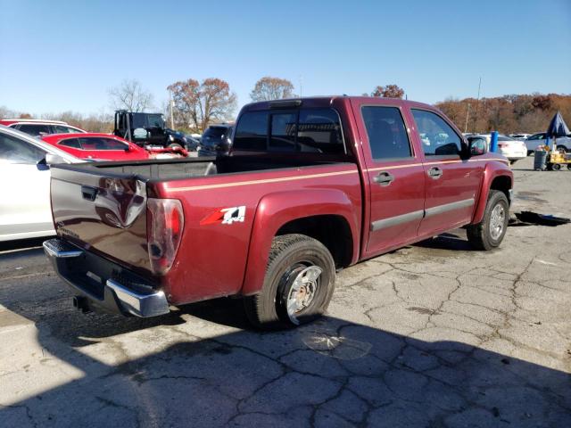 1GCDT13E288135841 - 2008 CHEVROLET COLORADO BURGUNDY photo 3