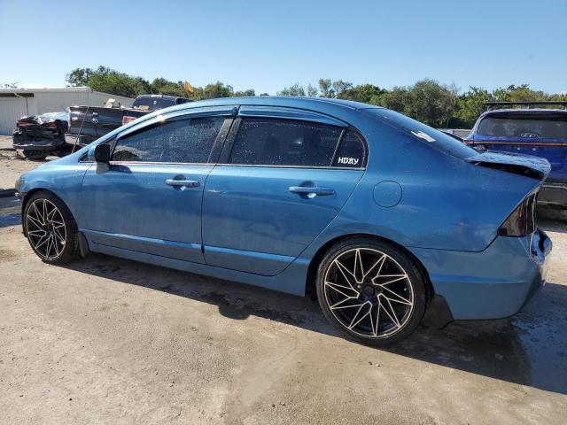 2HGFA16538H509105 - 2008 HONDA CIVIC LX BLUE photo 2