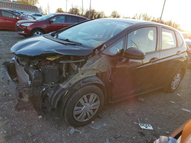 3HGGK5H58FM753661 - 2015 HONDA FIT LX BLACK photo 1