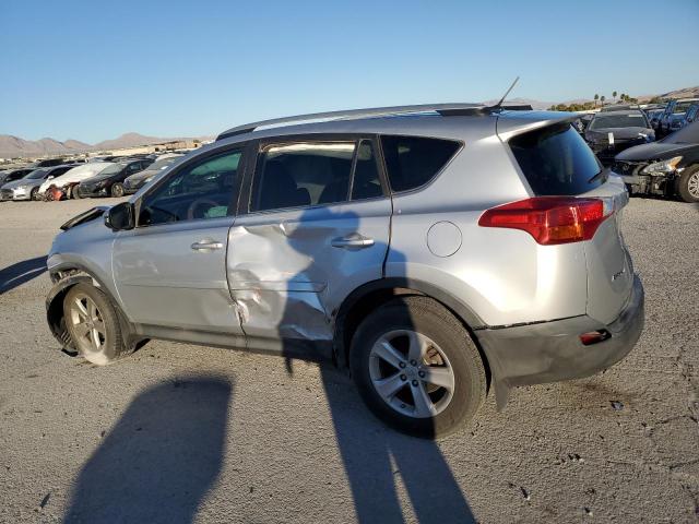 2T3WFREV4EW096042 - 2014 TOYOTA RAV4 XLE SILVER photo 2