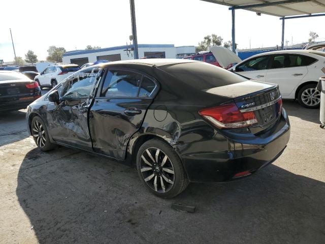 19XFB2F98EE054831 - 2014 HONDA CIVIC EXL შავი ფოტო 2