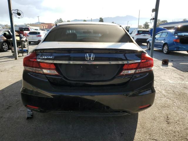 19XFB2F98EE054831 - 2014 HONDA CIVIC EXL შავი ფოტო 6