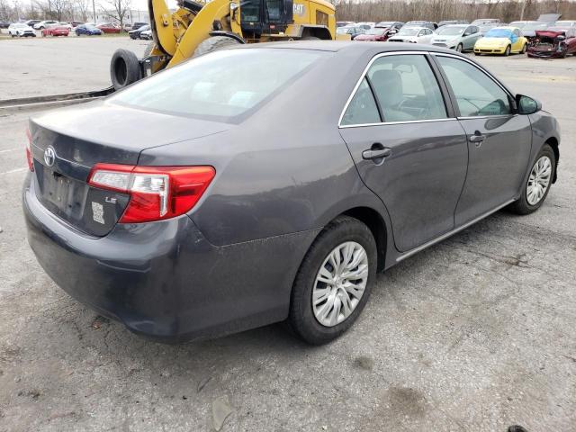 4T4BF1FK1DR294871 - 2013 TOYOTA CAMRY L GRAY photo 3