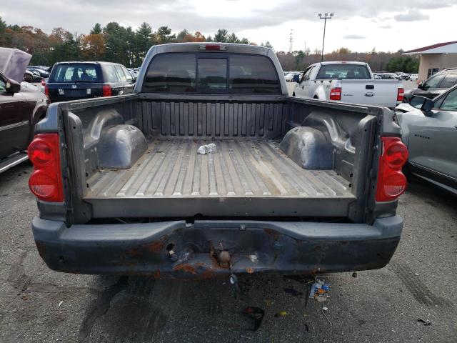 1D7HE32KX8S570405 - 2008 DODGE DAKOTA SXT SILVER photo 6