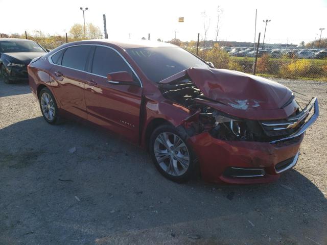 1G1115SL7EU104533 - 2014 CHEVROLET IMPALA LT RED photo 4