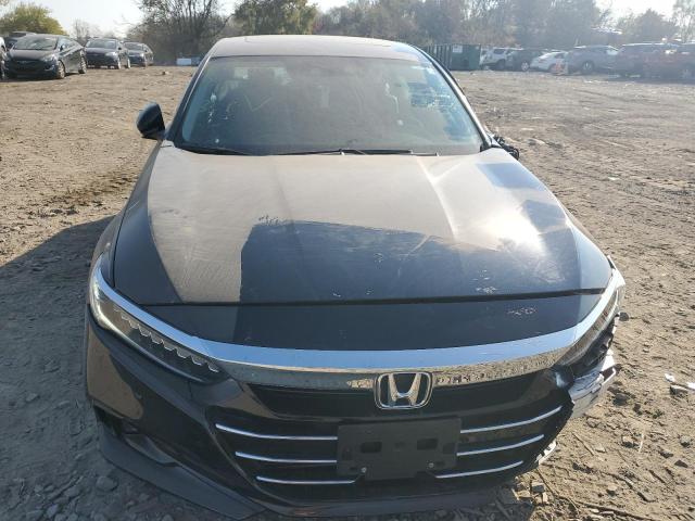 1HGCV1F58NA075152 - 2022 HONDA ACCORD EXL BLACK photo 5