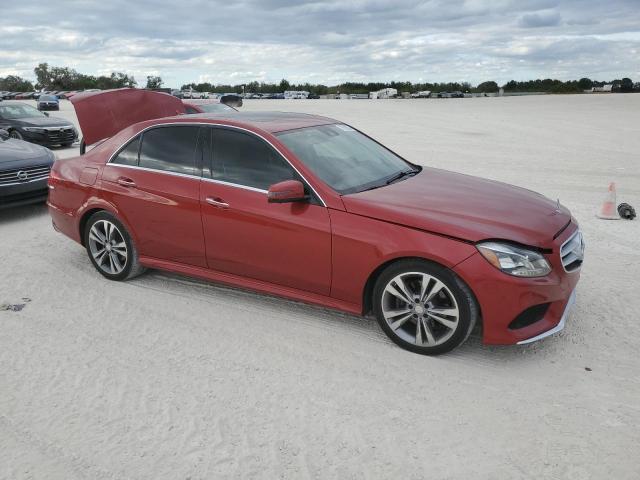 WDDHF5KB1GB257783 - 2016 MERCEDES-BENZ E 350 RED photo 4