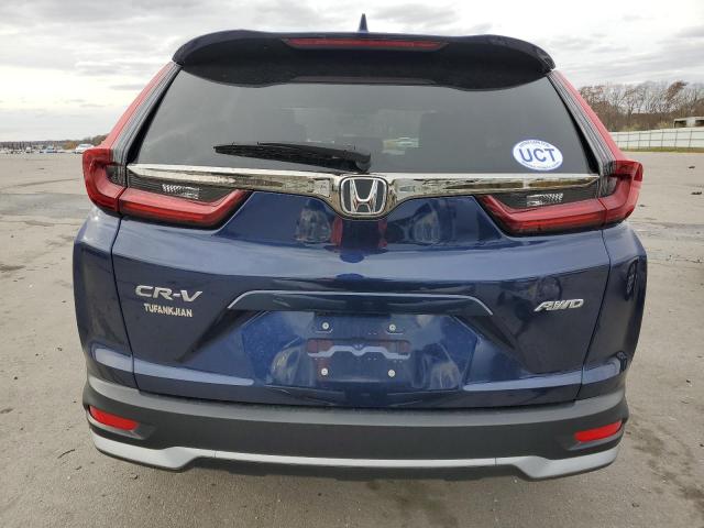 2HKRW2H51NH627270 - 2022 HONDA CR-V EX BLUE photo 6