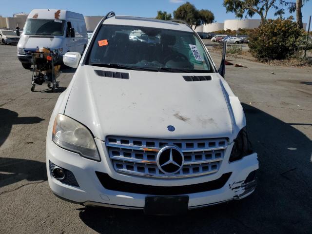 4JGBB5GB0AA603738 - 2010 MERCEDES-BENZ ML 350 WHITE photo 5