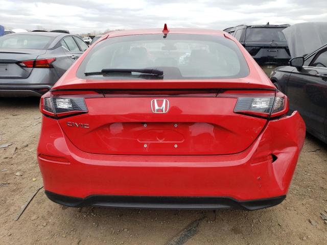 19XFL1H71PE014175 - 2023 HONDA CIVIC EXL RED photo 6