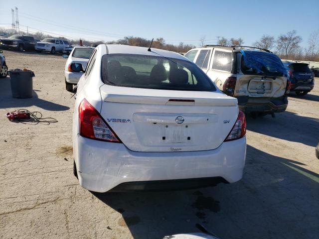 3N1CN7AP9KL851516 - 2019 NISSAN VERSA S WHITE photo 6