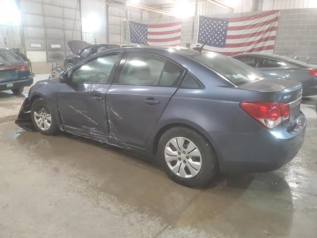 1G1PA5SH2D7240331 - 2013 CHEVROLET CRUZE LS BLUE photo 2