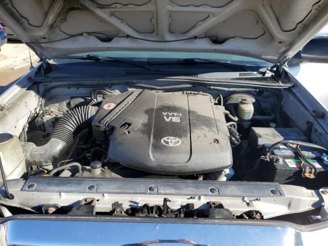 5TEUU42N65Z143564 - 2005 TOYOTA TACOMA ACCESS CAB ნაცრისფერი ფოტო 11