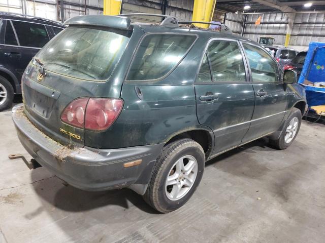 JT6HF10U5X0057113 - 1999 LEXUS RX 300 GREEN photo 3