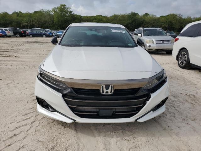 1HGCV2F32MA007643 - 2021 HONDA ACCORD SPORT თეთრი ფოტო 5