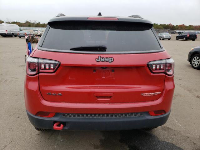 3C4NJDDBXLT118893 - 2020 JEEP COMPASS TRAILHAWK RED photo 6