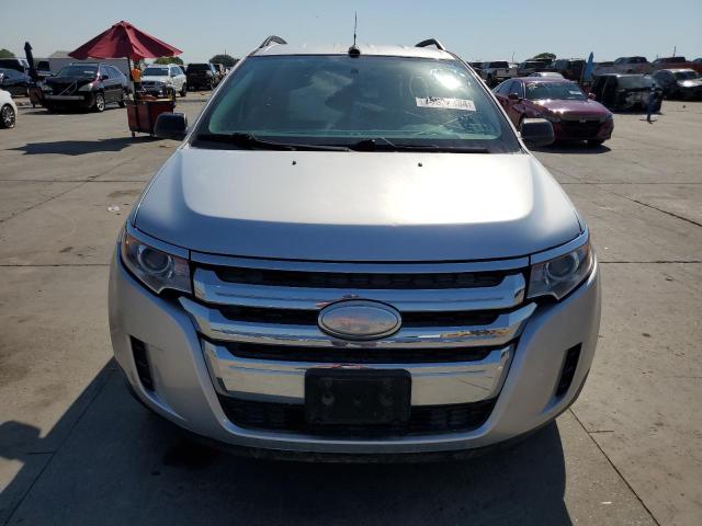 2FMDK3GC3DBB25460 - 2013 FORD EDGE SE SILVER photo 5